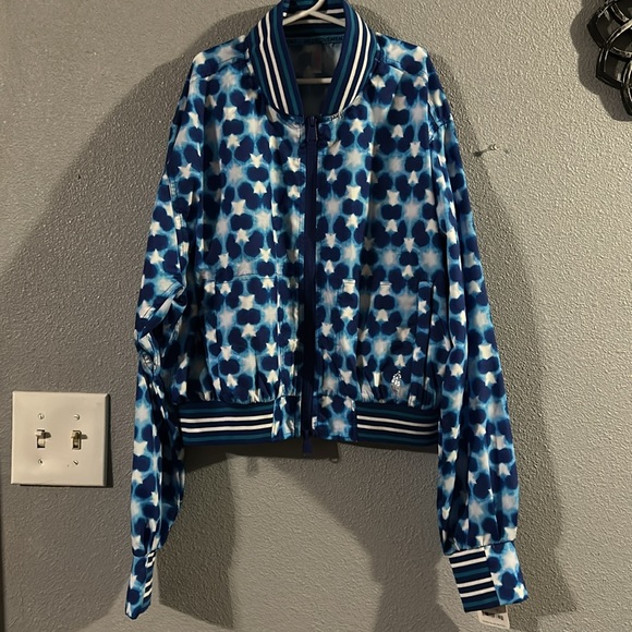 Free People Movement Women's Top Seed Printed Tennis Jacket - Picture 2 of 6